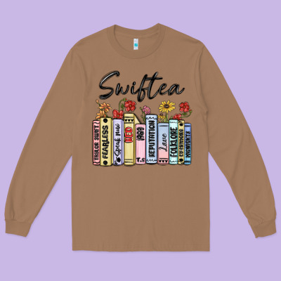 Long Sleeve Tee swiftea books