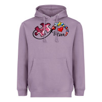 Lavender autism mom 1 Heavyweight Hoodie - SublimationCraftShop
