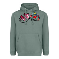 Sage autism mom 1 Heavyweight Hoodie - SublimationCraftShop