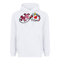 White autism mom 1 Heavyweight Hoodie - SublimationCraftShop