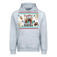 Heather Grey i'm just here for the snacks Urban Hoodie - MaliasSmallBusiness