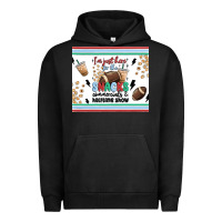 Pigment Black i'm just here for the snacks Urban Hoodie - MaliasSmallBusiness