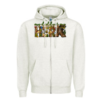 Oatmeal Heather my daddy is my hero army western Zipper Hoodie - texasbilliewilder