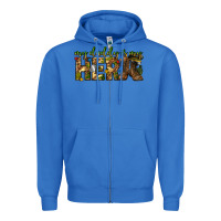 True Royal my daddy is my hero army western Zipper Hoodie - texasbilliewilder