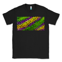 Black Mardi Gras Leopard Classic Tee - RanaPortraitStore