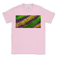 Bubblegum Pink Mardi Gras Leopard Classic Tee - RanaPortraitStore