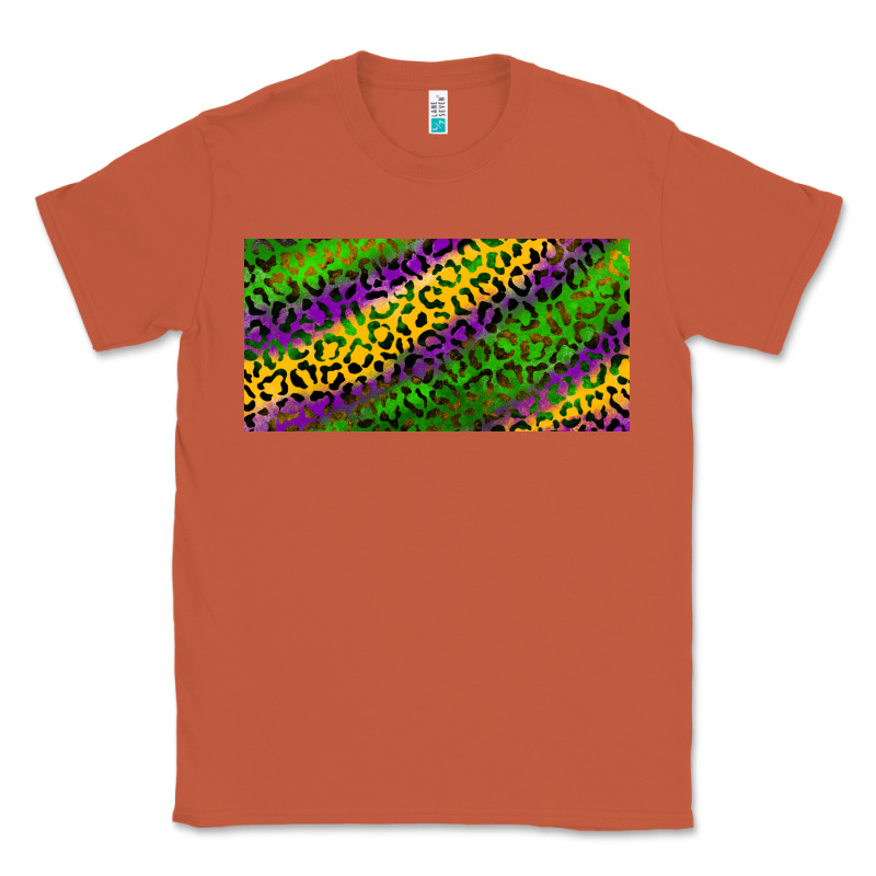 Mardi Gras Leopard Classic Tee by RanaPortraitStore | Teevron