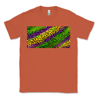 Copper Mardi Gras Leopard Classic Tee - RanaPortraitStore