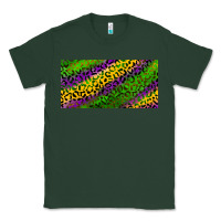 Sports Green Mardi Gras Leopard Classic Tee - RanaPortraitStore