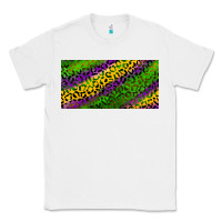 White Mardi Gras Leopard Classic Tee - RanaPortraitStore