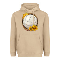 Mushroom western volleyball with sunflower Heavyweight Hoodie - HRA Design Shop
