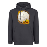 Smoke western volleyball with sunflower Heavyweight Hoodie - HRA Design Shop
