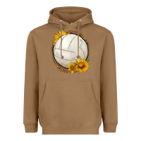 Toasted Coconut western volleyball with sunflower Heavyweight Hoodie - HRA Design Shop