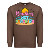 Chestnut beaching not teaching black back Premium Sweatshirt - JahusDesignShop