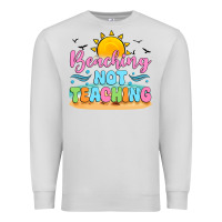 Dove Grey beaching not teaching black back Premium Sweatshirt - JahusDesignShop