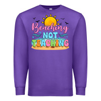 Purple beaching not teaching black back Premium Sweatshirt - JahusDesignShop