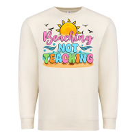 Sandshell beaching not teaching black back Premium Sweatshirt - JahusDesignShop