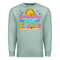 Seafoam beaching not teaching black back Premium Sweatshirt - JahusDesignShop