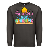Smoke beaching not teaching black back Premium Sweatshirt - JahusDesignShop