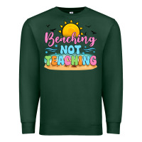 Sports Green beaching not teaching black back Premium Sweatshirt - JahusDesignShop