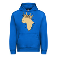 Cobalt africa with crown Urban Hoodie - MaliasSmallBusiness