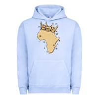 Pigment Grape Ice africa with crown Urban Hoodie - MaliasSmallBusiness