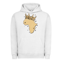 Pigment Lunar Rock africa with crown Urban Hoodie - MaliasSmallBusiness