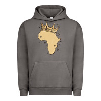 Pigment Tornado africa with crown Urban Hoodie - MaliasSmallBusiness