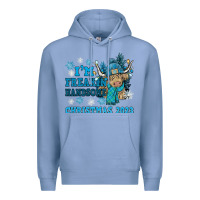 Colony Blue im freakin freezin christmas 2023 Premium Hoodie - NancyCooperArtShop