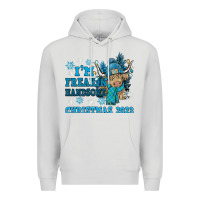Dove Grey im freakin freezin christmas 2023 Premium Hoodie - NancyCooperArtShop