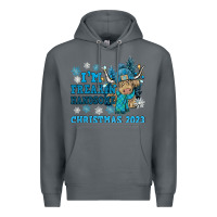 Rock im freakin freezin christmas 2023 Premium Hoodie - NancyCooperArtShop