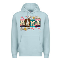 Blue Mist mama Premium Hoodie - AdoDesignShop