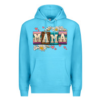 Ocean Blue mama Premium Hoodie - AdoDesignShop