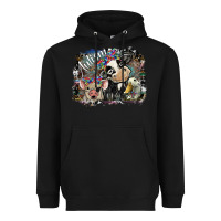 Black Autism Heavyweight Hoodie - SublimationCraftShop