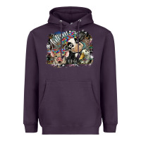 Plum Autism Heavyweight Hoodie - SublimationCraftShop