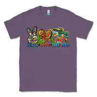 Lavender peace love free bird Classic Tee - Zillion Design Studio