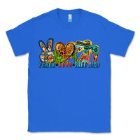 True Royal peace love free bird Classic Tee - Zillion Design Studio