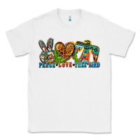 White peace love free bird Classic Tee - Zillion Design Studio