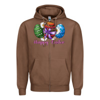 Chestnut easter western eggs happy easter Zipper Hoodie - RanaPortraitStore