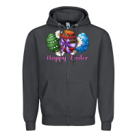 Smoke easter western eggs happy easter Zipper Hoodie - RanaPortraitStore