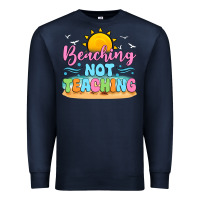 Navy beaching not teaching Premium Sweatshirt - JahusDesignShop