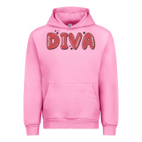 Fuchsia Pink diva Urban Hoodie - MaliasSmallBusiness