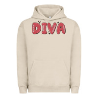 Pigment French Oak diva Urban Hoodie - MaliasSmallBusiness