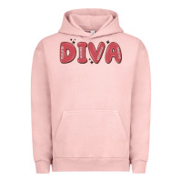 Pigment Salmon diva Urban Hoodie - MaliasSmallBusiness