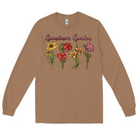 Toasted Coconut grandma's garden Long Sleeve Tee - MaliasSmallBusiness