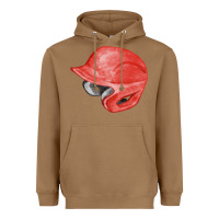 Toasted Coconut red baseball helmet fa element Heavyweight Hoodie - FaDigitalArtStudio