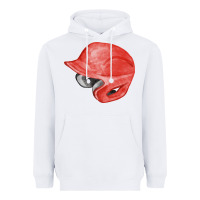 White red baseball helmet fa element Heavyweight Hoodie - FaDigitalArtStudio