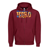 My Daddy Is My Hero Dispatcher Zipper Hoodie | Teevron