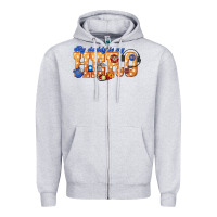 Heather Grey my daddy is my hero dispatcher Zipper Hoodie - texasbilliewilder