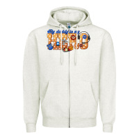 Oatmeal Heather my daddy is my hero dispatcher Zipper Hoodie - texasbilliewilder